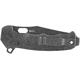 SOG Specialty Knives &amp; Tools Seal XR Folding Knife, 3.9in, Partially Serrated Edge, S35VN Steel, Clip Point, Black, GRN Handle, SOG-12-21-05-57