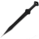 SOG Specialty Knives &amp; Tools Phantom Strike Machete Fixed Blade Knife 17.6inch Spear Point 420 Black Blade Glass Reinforced Nylon Grn Handle Black