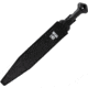 SOG Specialty Knives &amp; Tools Phantom Strike Machete Fixed Blade Knife 17.6inch Spear Point 420 Black Blade Glass Reinforced Nylon Grn Handle Black