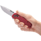SOG Specialty Knives &amp; Tools Terminus XR Flipper 2.95in Folding Knife, G10, Crimson, Box, TM1023-BX