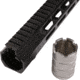 Sons of Liberty Gun Works M89 Drive Lock Rail M-LOK, 10.5in, Includes Steel QD Socket, Black, M89-10.5