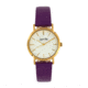 Sophie And Freda Budapest Leather-Band Watch, Purple, One Size, SAFSF5003