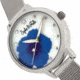 Sophie And Freda Raleigh Mother-Of-Pearl Bracelet Watch w/Swarovski Crystals, Blue, One Size, SAFSF5702