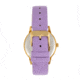 Sophie And Freda San Diego Leather Band Watches - Women's, Purple, One Size, SAFSF5104