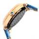 Sophie And Freda SF2608 Siena Ladies Watch, Turqoise Leather Band, Gold Case SAFSF2608
