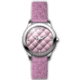 Sophie And Freda SF3210 Lancaster Ladies Watch, Pink Leather Band, Silver Case, Pink Face SAFSF3210