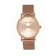 Sophie and Freda Mesh Bracelet Watch w/Swarovski Crystals, Rose Gold, SAFSF4202