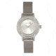 Sophie And Freda Cambridge Bracelet Watch w/Swarovski Crystals - Women's, Silver, One Size, SAFSF4101