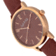 Sophie And Freda Vancouver Leather-Band Watch, Brown, One Size, SAFSF4906