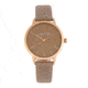 Sophie And Freda Vancouver Leather-Band Watch, Tan, One Size, SAFSF4904