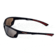 Sos Wraps / Viper Sunglasses, Frame - Matte Black, Lens - Pc Decenter Brown-fm