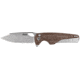 Southern Grind Hornet Folding Knife, 3.30in, CPM MagnaCut Steel, Sheepsfoot, Natural Micarta Handle, SG13400025