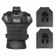Spartan Armor Systems AR550 Body Armor Active Shooter Kit/police Tactical Gear Atc, Base Coat, Black, Medium-Extra Large SAS-PKG550-ACTSH-ATC-K