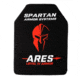 Spartan Armor Systems Ares Level IV Ceramic Body Armor Set of Two, Black, 9.5x12.5, SA-IV-BC-MED SAPI-KIT