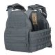 AR500 Body Armor Level III Sentinel Package, Wolf Gray, Medium-Extra Large, SAS-PKG500-STNL-GG-KIT