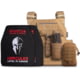 Spartan Armor Systems Hercules Level IV 1000d Polyester Achilles Package, 10in x 12in, Coyote Brown, LESS-BK-PKG