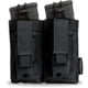 Spartan Armor Systems Double Kangaroo Magazine Pouches, Black, SA-POUCH-KANG-2-BK
