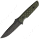 Spartan Blades Alala Fixed Blade Green Knife, 3.75 black powder coated 1095 Cro-Van carbon stee, Green canvas micarta handle, SBSL004BKGR