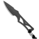 Spartan Blades Spartan Blades Enyo Knife Fixed Blade Neck EDC 2.69" Black Plain SB2, Black, CPM S45VN, adult, BHQ-9988
