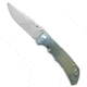 Spartan Blades Spartan Blades Harsey Folder Frame Lock Knife Blue Titanium 3.8" Stonewash, Blue, CPM MagnaCut, adult, BHQ-227072