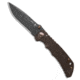 Spartan Blades Spartan Blades Harsey Relic Frame Lock Knife Copper Titanium 4" Damascus, Copper, Damascus, adult, BHQ-200598