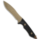 Spartan Blades Spartan Blades Ronin Shinto Fixed Blade Tactical Knife Black Micarta 5.6" FDE, Black, CPM S45VN, adult, BHQ-93491