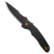 Spartan Blades Spartan Blades Soter RaceLock Knife Black G-10/Carbon Fiber 3.5" Black PVD, Black, CPM S35VN, adult, BHQ-236896