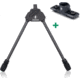 Spartan Precision Equipment Javelin Lite Long Bipod w/Classic Rifle Adapter, Black, SP01-053-R-BLK + SP02-01-R
