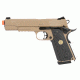 Spartan STS-7 1911 MEU Full Metal GBB/CO2 Airsoft Pistol, Tan, Medium 91004