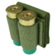 Specter Gear Belt Mounted Double Shotshell Carrier, Fits 2in Duty and Tactical Belts, OD Green, 888 OD