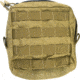 Specter Gear Modular Utility Pouch, Mesh bottom, MOLLE Compatible - Coyote, 357-COY