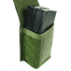 Specter Gear MOLLE Compatible Double Ruger Mini-30 20-Round 7.62x39mm Magazine Flapped Mag Pouch, OD Green, 1196 OD
