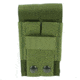 Specter Gear MOLLE Compatible Double Ruger Mini-30 20-Round 7.62x39mm Magazine Flapped Mag Pouch, OD Green, 1196 OD