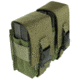 Specter Gear MOLLE/ PALS Compatible Modular 7.62 NATO 20rd. Magazine Enhanced Quad Magazine Pouch,OD Green 751 OD