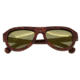 Spectrum Sunglasses Keaulana S112gd Sunglasses, Cherry Frame, Gold Lens SSGS112GD