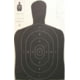 Speedwell Targets Official NRA Police Qualification Silhouette Police Silhouette - Black - 200/Pack, B 27 E