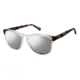 Sperry Top-Sider CRYSTAL COVE Sunglasses - Frame CRYSTAL/HAVANA, Lens Color Silver Flash, Size 54/18mm SPCRYSTALCOVE01