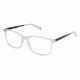 Sperry Top-Sider Marina Single Vision Prescription Eyeglasses - Frame CRYSTAL / NAVY, Size 52/17mm SPMARINA03