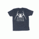 Spikes Tactical Mens - T-Shirt - Tactical Spider, Midnight Navy, 2XL SGT1076-2X