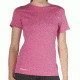SportHill Temp Tech Short Sleeve Tee - Womens-Fuchsia-Medium