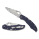 Spyderco Byrd Cara Cara2 Blue Frn Partially Serrated, BY03PSBL2