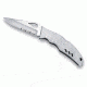 Byrd Flight Stainless Steel, Silver Handle Knife BY05P