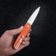 SRM Knives Qrick Linerlock Green/Org, SRM408LGX