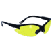 SSP Eyewear Bullchukar Sportsman Hunting Glasses, Black Frame, European Yellow Anti-Fog Lens 011711950638