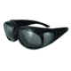 SSP Eyewear Kachess Over The Glasses Shooting Glasses, Black Frame, Smoked Anti-Fog Lens 728028131970