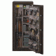 Stack-On 22-24 Gun with Back-lit Electronic Lock,, Brown Hammertone W-24-BH-E-S