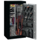 Stack-On 22-Gun with Combination Lock, Matte Black/Silver, Black/Silver, Medium TD-22-SB-C-S
