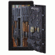 Stack-On 27-30 Gun with Electronic Lock,, Matte Black E-30-MB-E-S