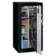 Stack-On 28-Gun with Combination Lock, Matte Black/Silver, Black/Silver, Medium TD-28-SB-C-S