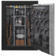 Stack-On 54-Gun with Combination Lock, Matte Black/Silver, Black/Silver, Large TD-54-SB-C-S